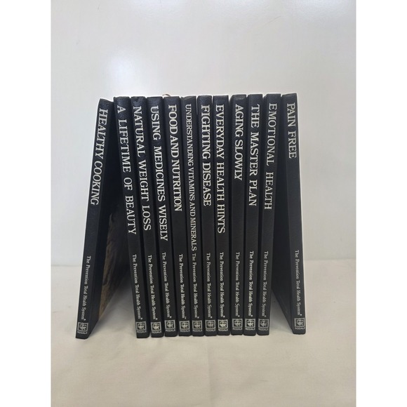 Rodale Press Other - Prevention Total Health System 12 Volume Hardcover Set Rodale Press 1984 Health